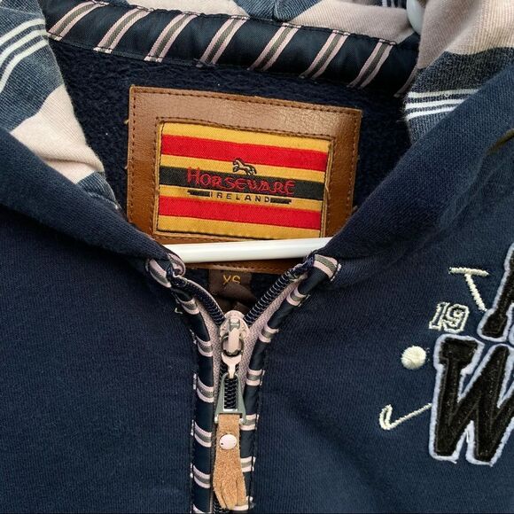 Horseware Ireland Zip Front Hoodie Sweatshirt XS - Picture 11 of 11